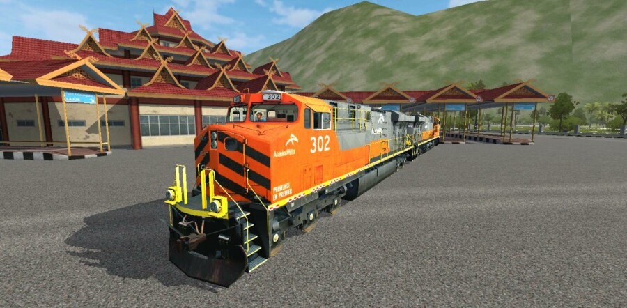 Kereta Api Arcelor Mittal ES44AC