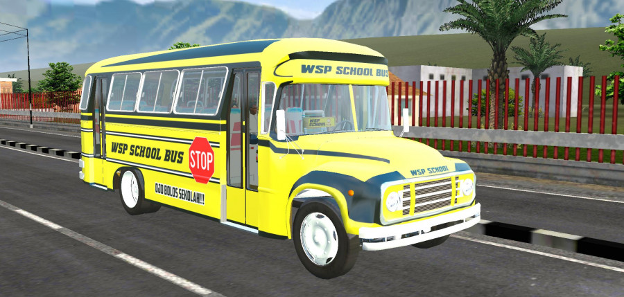 MOD BUSSID Bus Sekolah Cvt WSP