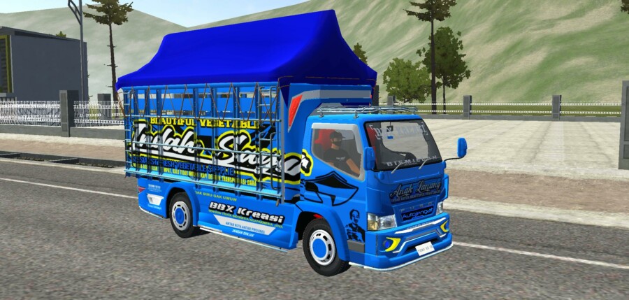 MOD BUSSID Canter Anak Lanang