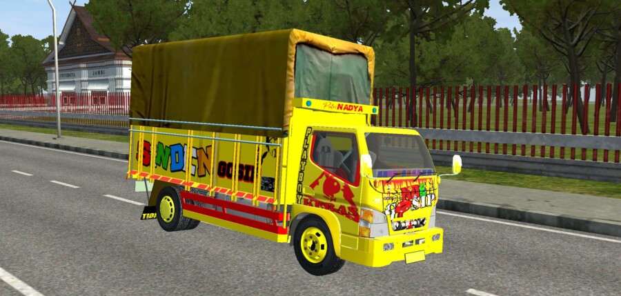 MOD BUSSID Canter Sinden Gosip