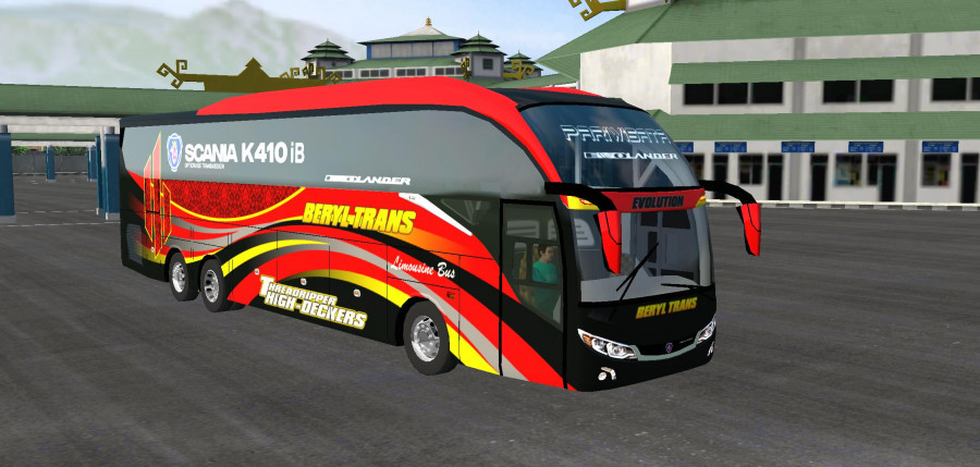 MOD BUSSID Evolander SHD Beryl Trans