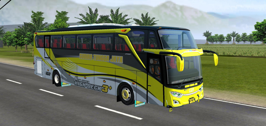 MOD BUSSID JB3+ Hino Rk8 R260 Angga Saputro