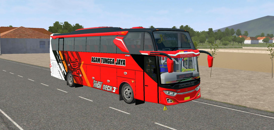 MOD BUSSID JB3+ SHD Dago Holiday RK8
