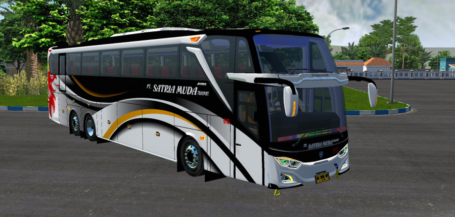 MOD BUSSID JB3+ Voyager Angga Saputro Scania K410iB Full Acc