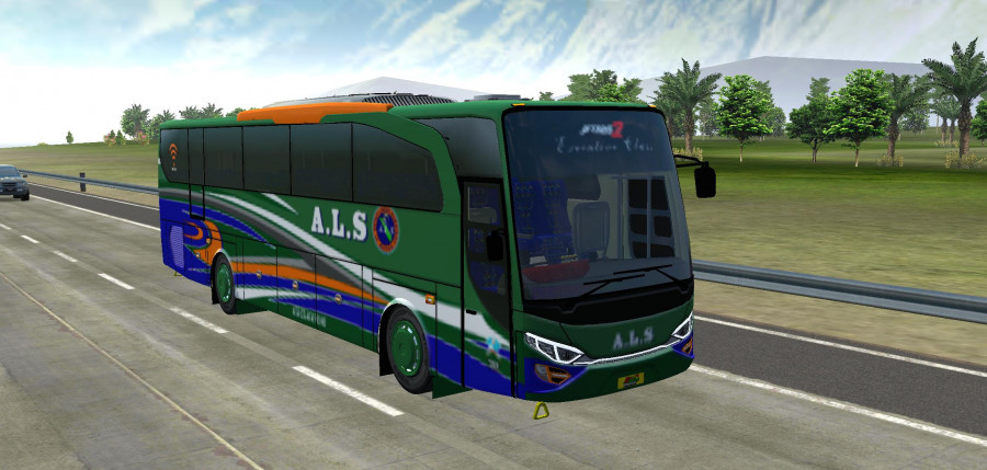 MOD BUSSID Jetbus 2 HD Spion Balap
