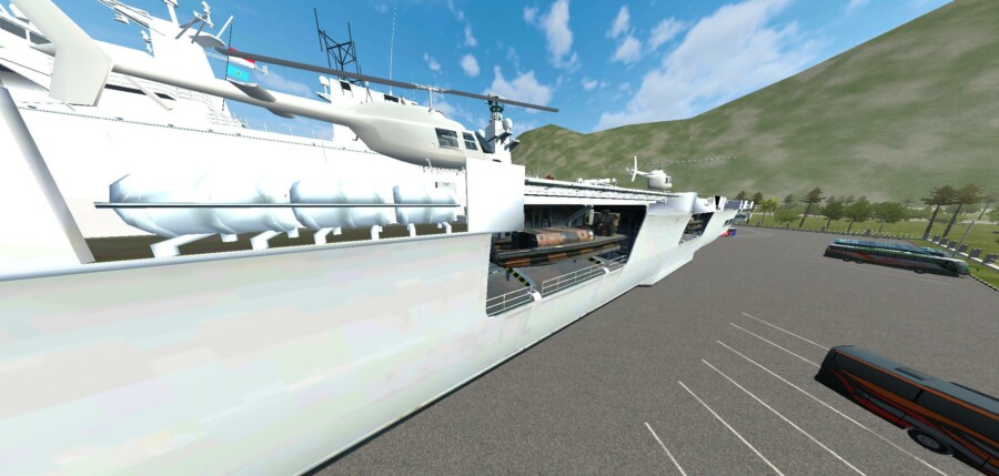 MOD BUSSID Kapal Induk TNI-AL