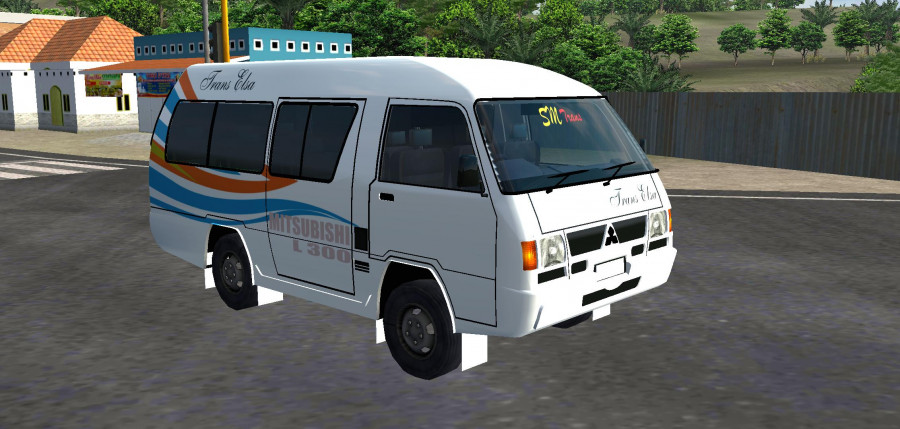 MOD BUSSID Minibus Mitsubishi L300 Elsa