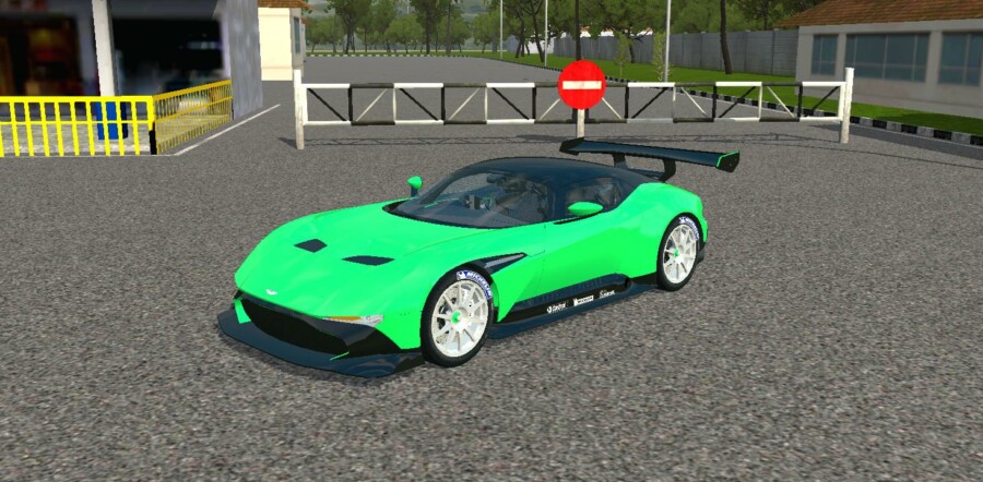 MOD BUSSID Mobil Aston Martin Vulcan