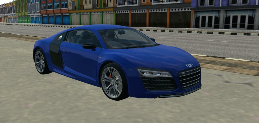 MOD BUSSID Mobil Audi R8 V10 Plus Quattro
