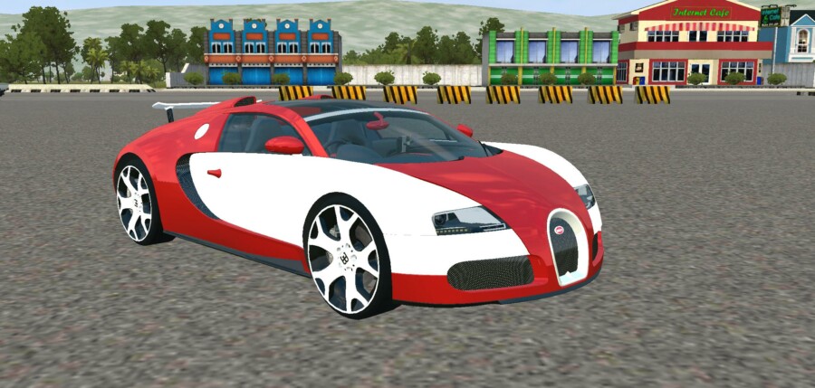MOD BUSSID Mobil Bugatti Veyron