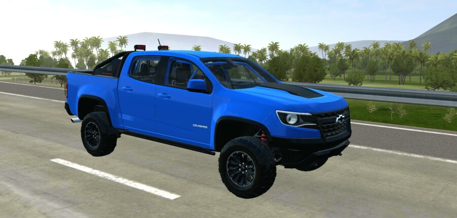 MOD BUSSID Mobil Chevrolet Colorado ZR2