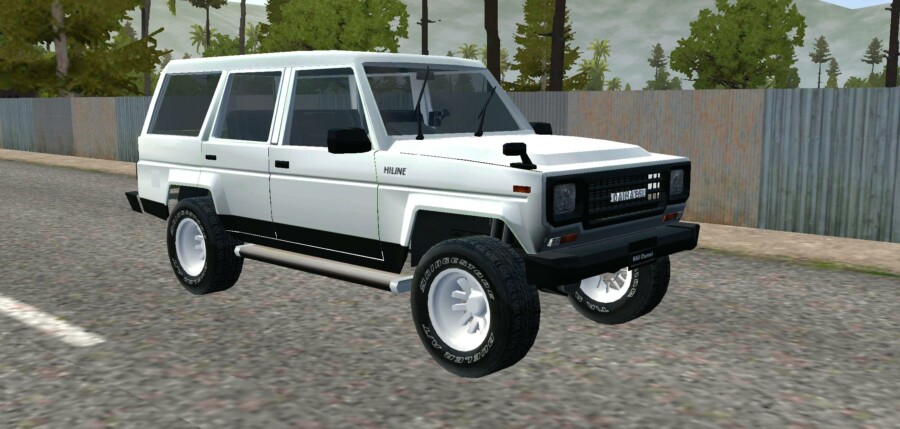 MOD BUSSID Mobil Daihatsu Taft Hiline