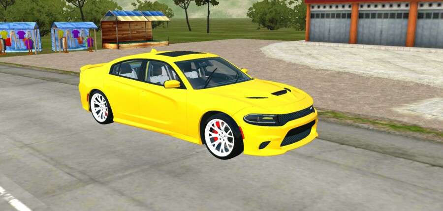 MOD BUSSID Mobil Dodge Charger SRT Hellcat