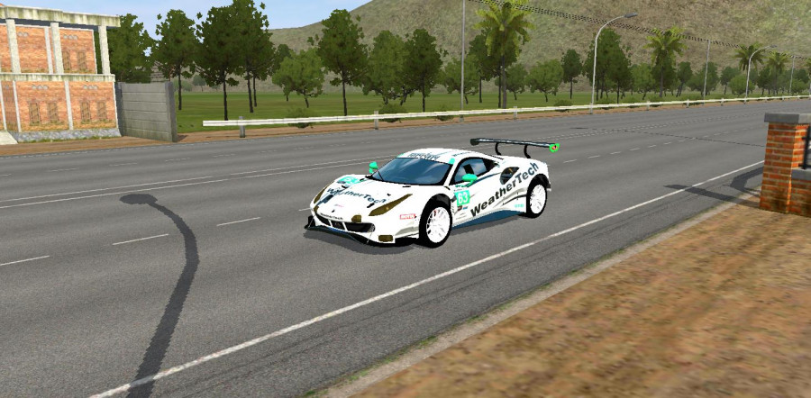 MOD BUSSID Mobil Ferrari 488 GT3 (2018)
