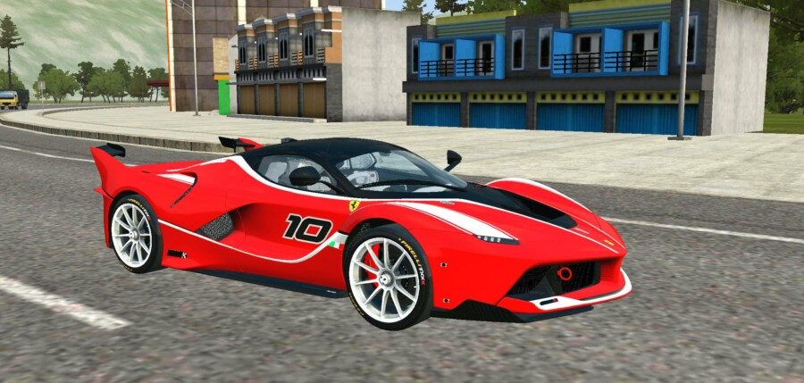 MOD BUSSID Mobil Ferrari FXX-K