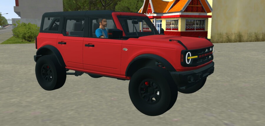 MOD BUSSID Mobil Ford Bronco Wildtrak