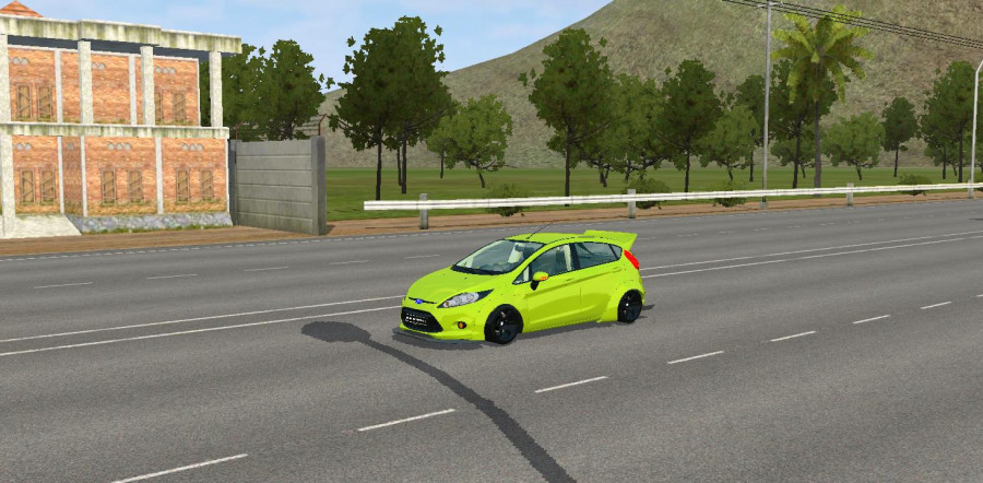 MOD BUSSID Mobil Ford Fiesta