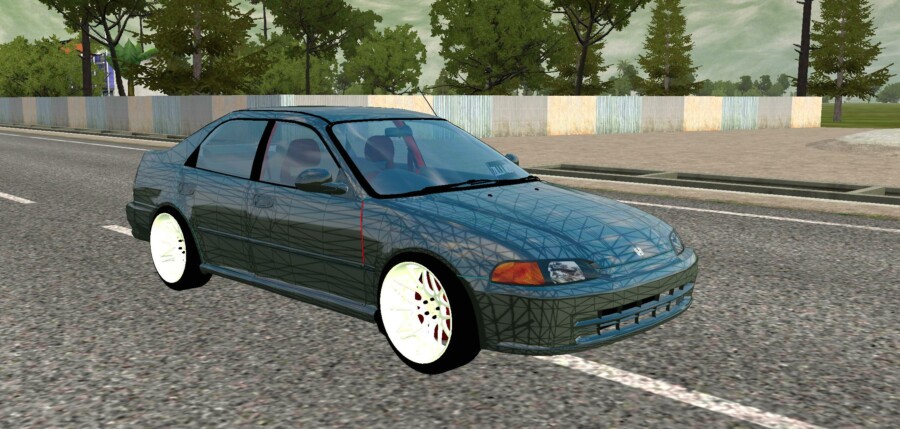 MOD BUSSID Mobil Honda Civic Genio JDM