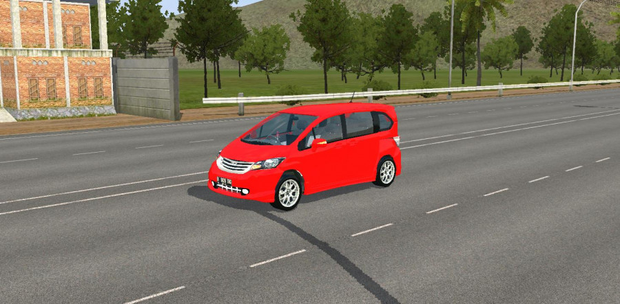 MOD BUSSID Mobil Honda Freed 2014