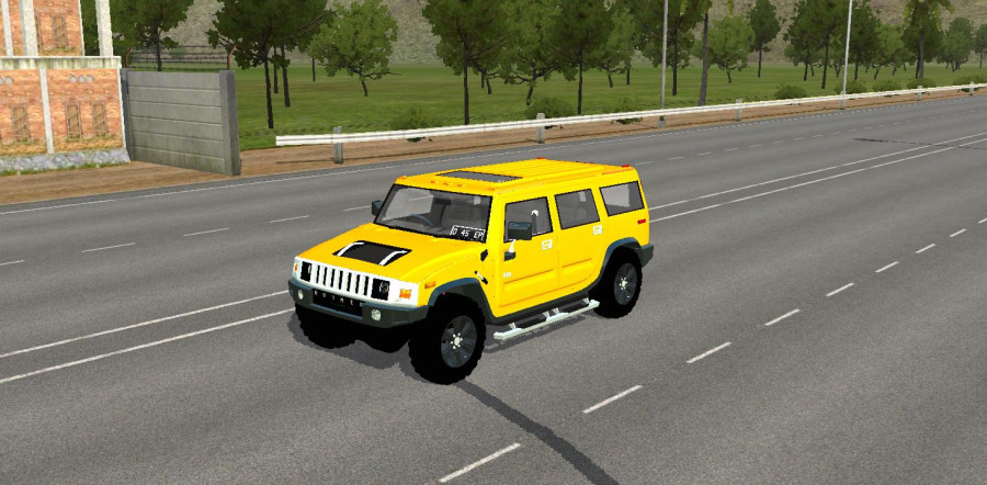 MOD BUSSID Mobil Hummer H2