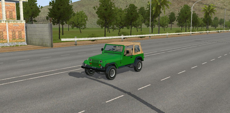 MOD BUSSID Mobil Jeep 1988 