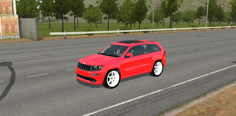 MOD BUSSID Mobil Jeep Grand Cherokee