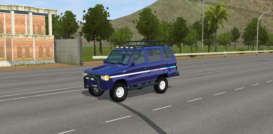 MOD BUSSID Mobil Kijang Super 1990