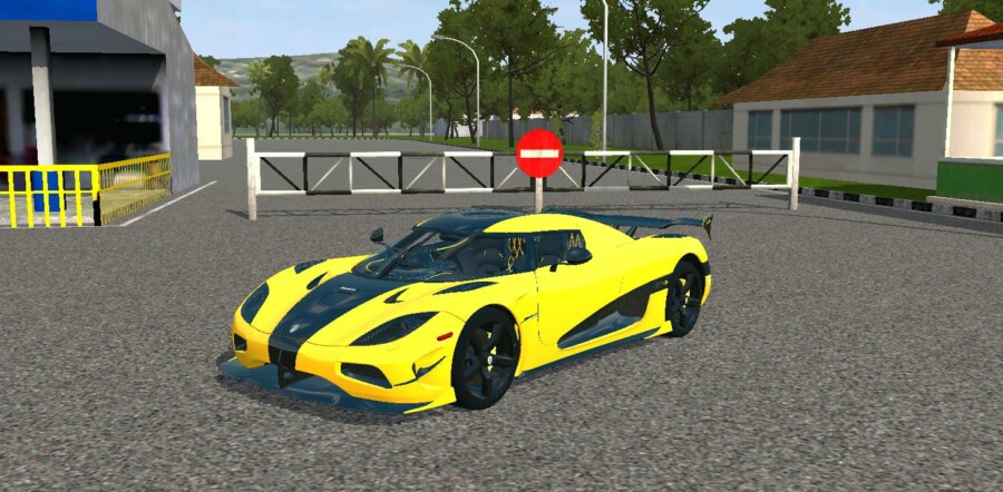 MOD BUSSID Mobil Koenigsegg Agera RS