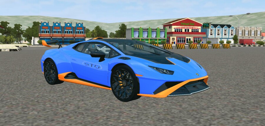 MOD BUSSID Mobil Lamborghini Huracan STO