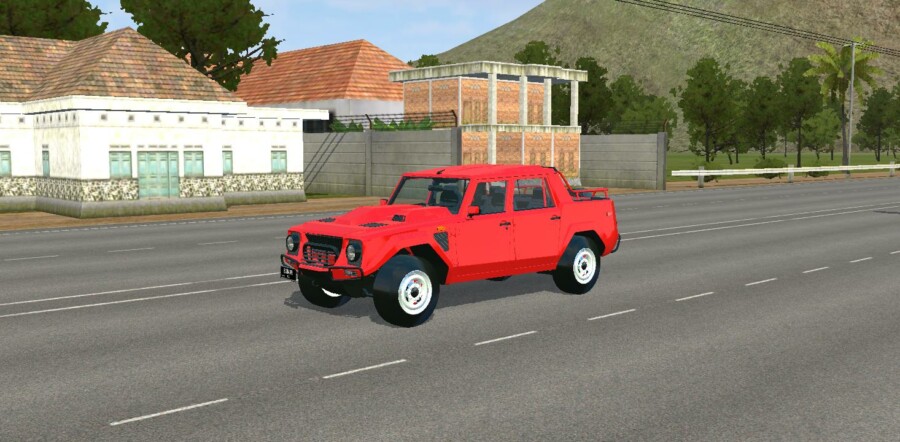 MOD BUSSID Mobil Lamborghini LM002