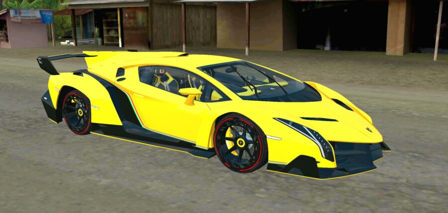 MOD BUSSID Mobil Lamborghini Veneno