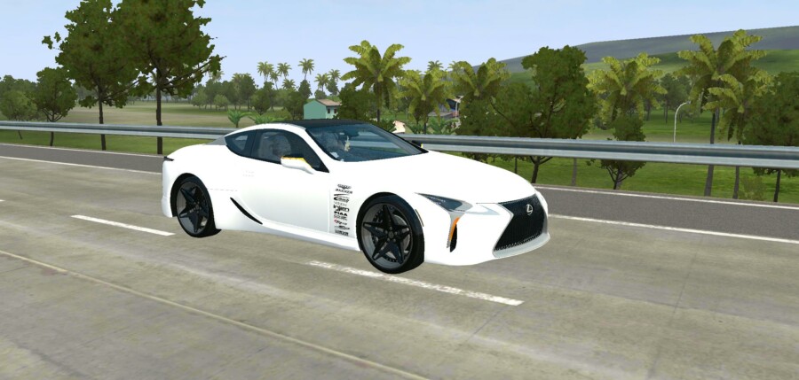 MOD BUSSID Mobil Lexus LC 500 2021