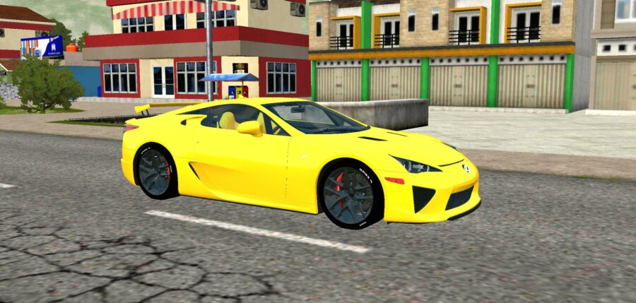 MOD BUSSID Mobil Lexus LFA