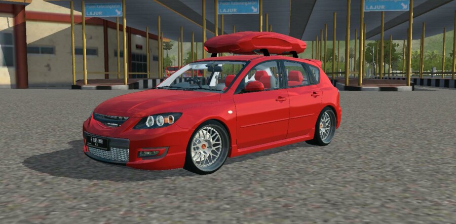 MOD BUSSID Mobil Mazda 3 MPS Stance