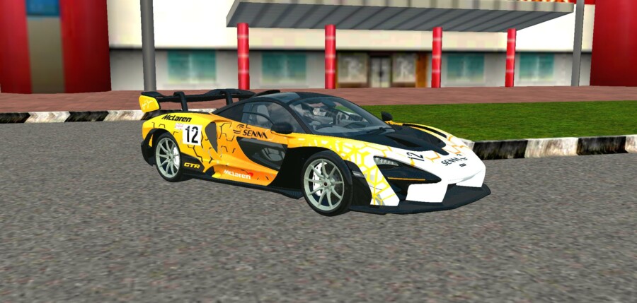 MOD BUSSID Mobil McLaren Senna