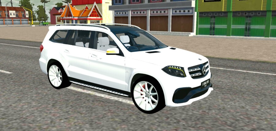 MOD BUSSID Mobil Mercedes-Benz AMG GLS 63