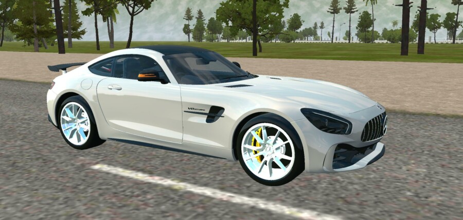 MOD BUSSID Mobil Mercedes-Benz AMG GTR
