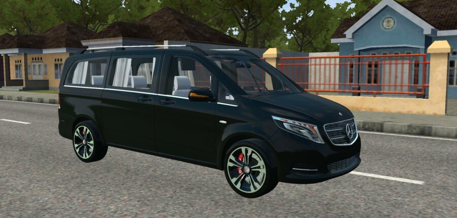 MOD BUSSID Mobil Mercedes-Benz V-Class