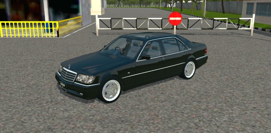 MOD BUSSID Mobil Mercedes-Benz W140 AMG