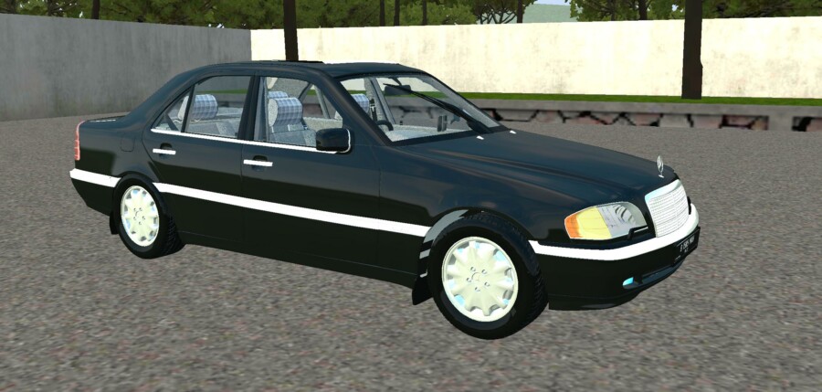 MOD BUSSID Mobil Mercedes-Benz W202