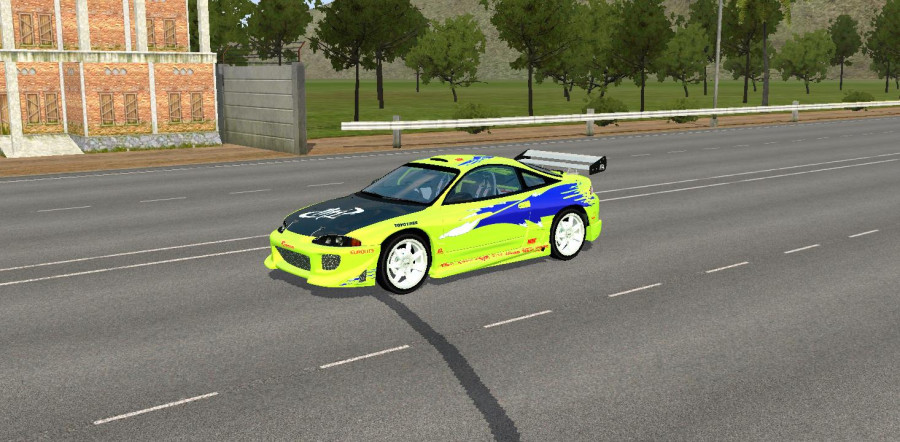 MOD BUSSID Mobil Mitsubishi Eclipse 199