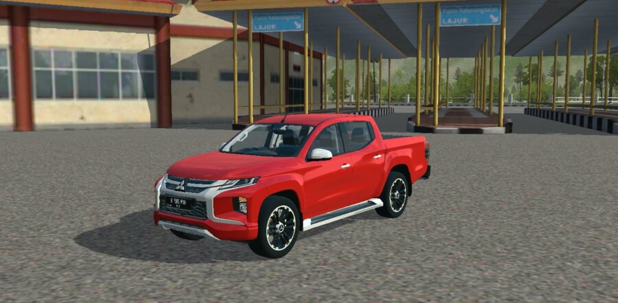 MOD BUSSID Mobil Mitsubishi L200 Warrior 2019