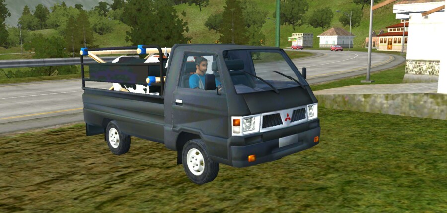 MOD BUSSID Mobil Mitsubishi L300 Spesial Idul Adha