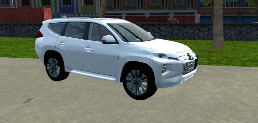 MOD BUSSID Mobil Mitsubishi Pajero Sport Facelift