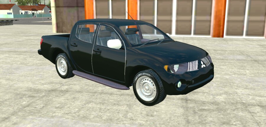 MOD BUSSID Mobil Mitsubishi Strada Triton 2014