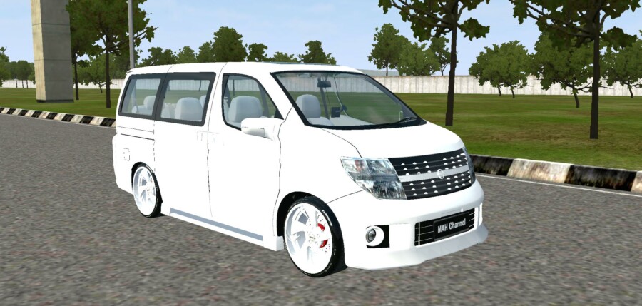 MOD BUSSID Mobil Nissan Elgrand
