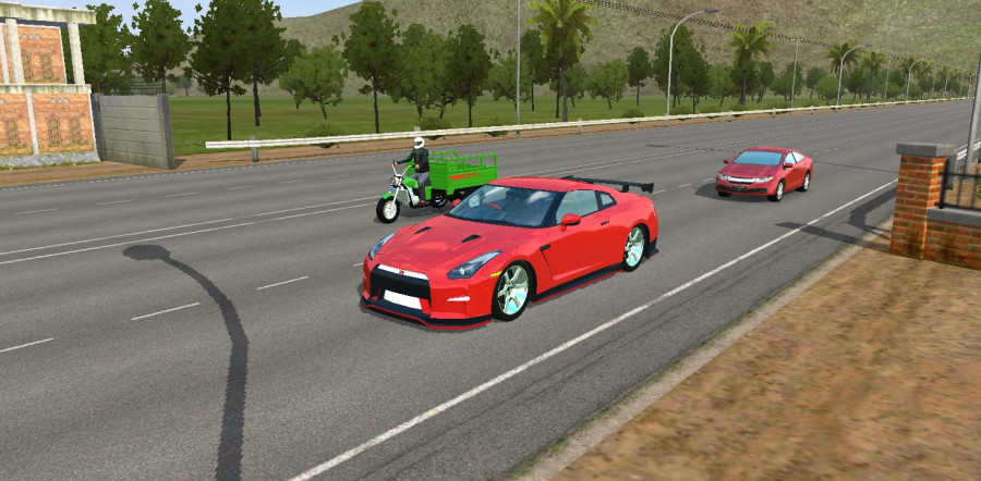 MOD BUSSID Mobil Nissan GTR 2017