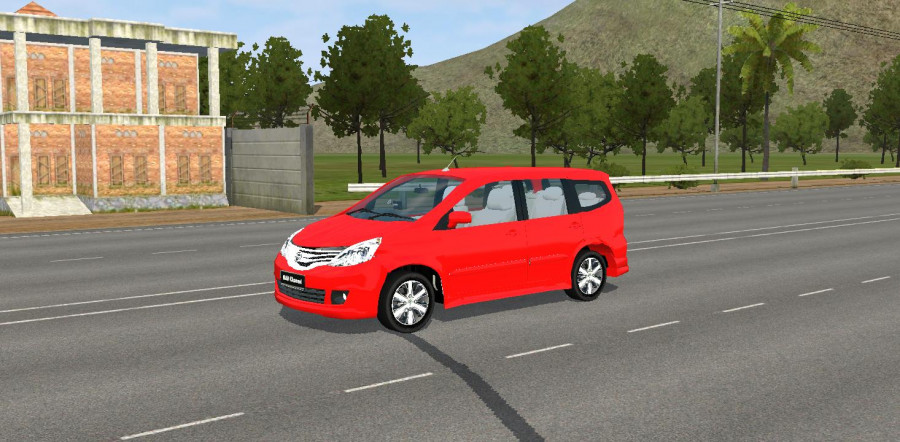 MOD BUSSID Mobil Nissan Grand Livina