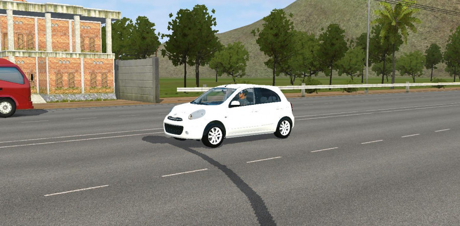 MOD BUSSID Mobil Nissan March