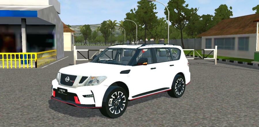 MOD BUSSID Mobil Nissan Patrol Nismo